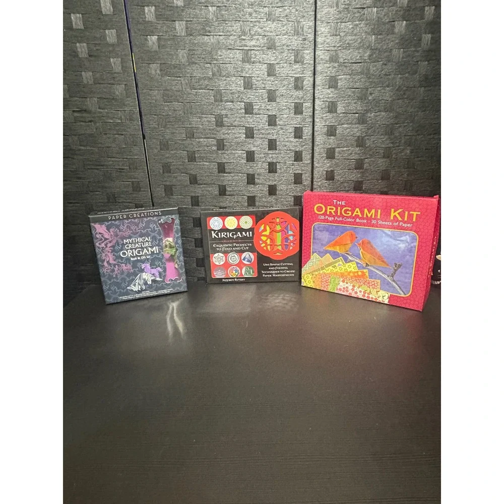 Lot of 3 origami kits new see pictures